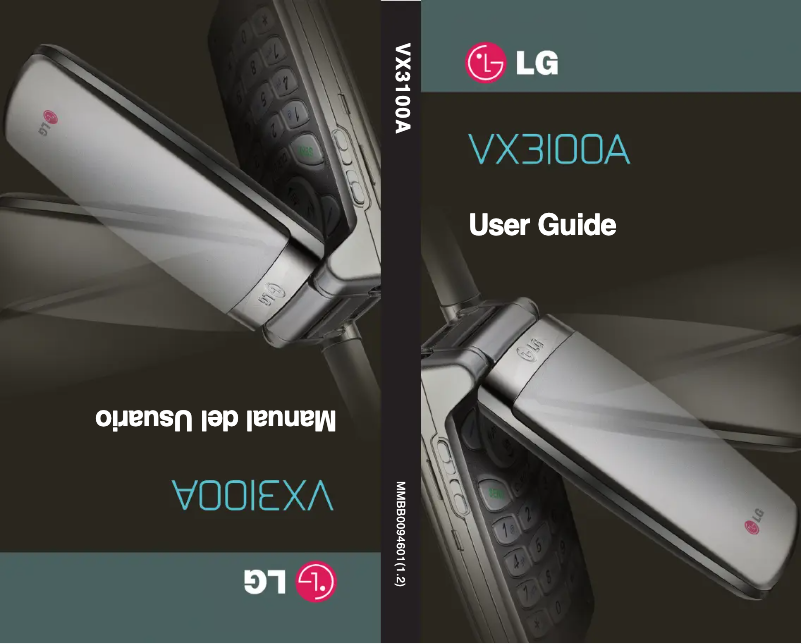 Image de la première page du manuel de l'appareil AX3100