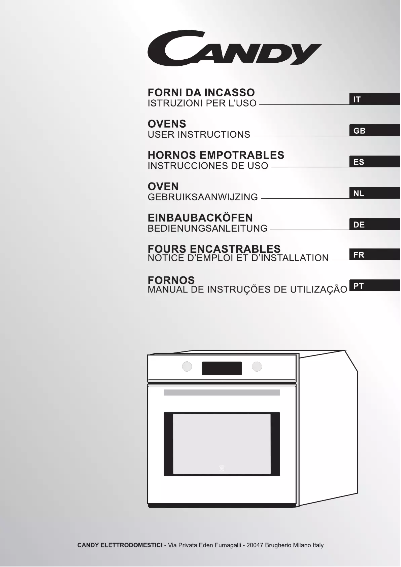 Page 1 de la notice Manuel utilisateur Candy FPP 6690 W