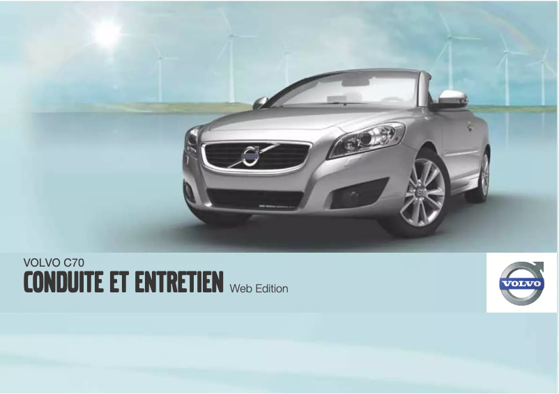 Page n°1 - Manuel utilisateur Volvo C70 (2010)