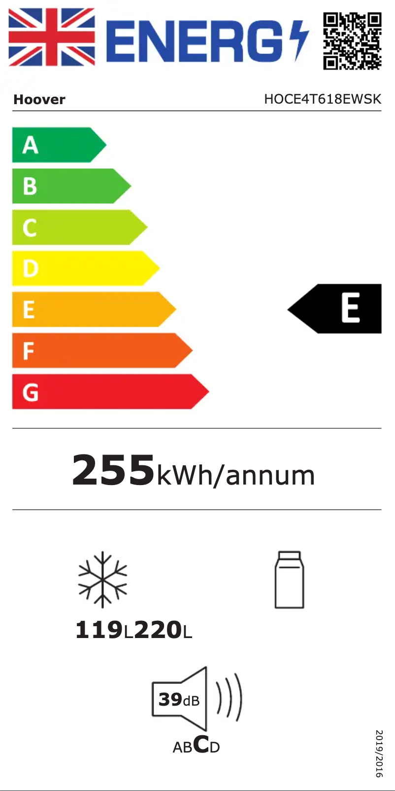 Image de la première page du manuel de l'appareil HOCE4T618EWSK