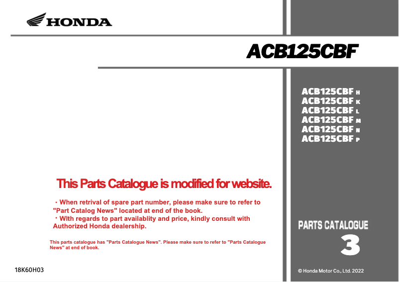 Page 1 de la notice Manuel utilisateur Honda Click 125i (2023)