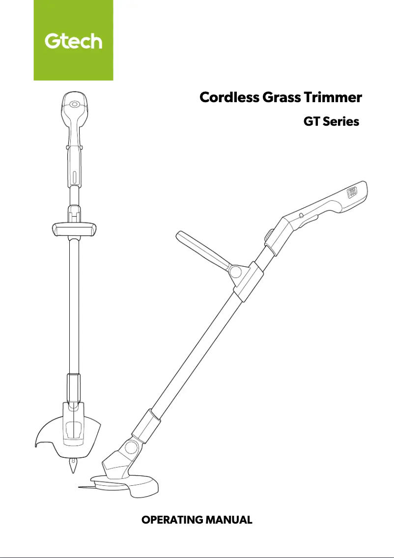 Image de la première page du manuel de l'appareil GT50
