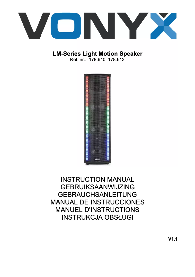 Image de la première page du manuel de l'appareil LM80