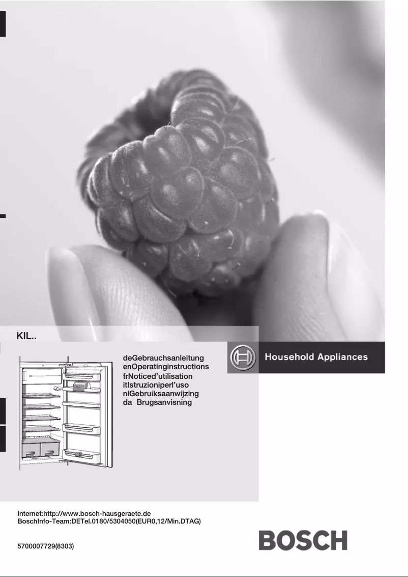 Image de la première page du manuel de l'appareil KIL20A50