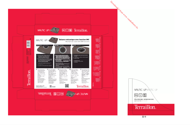 Imagen de la primera página del manual del dispositivo Nautic Up