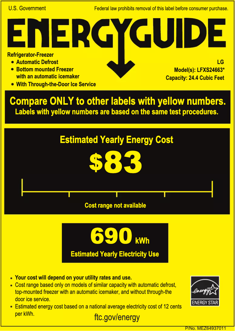 Image de la première page du manuel de l'appareil LFXS24663