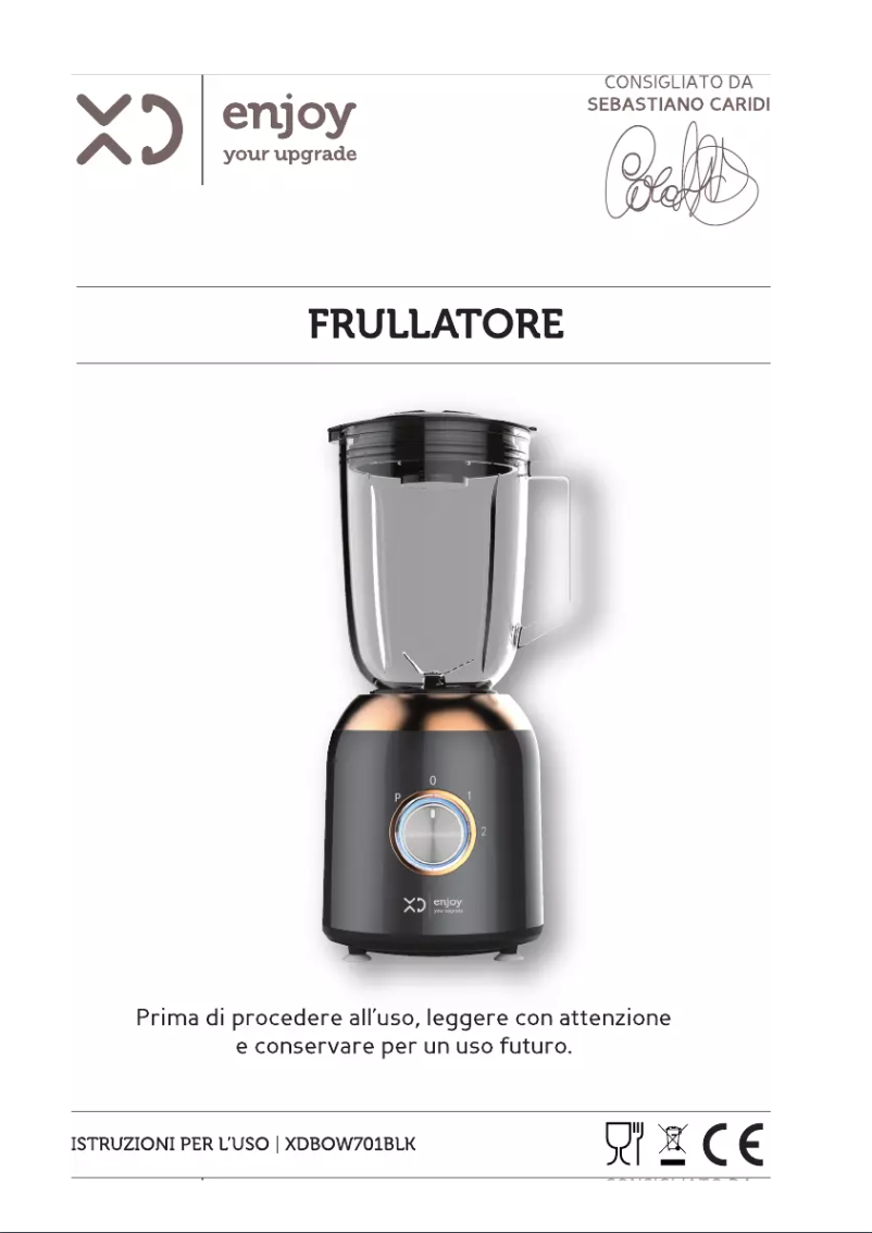 Page 1 de la notice Manuel utilisateur XD BOW701BLK