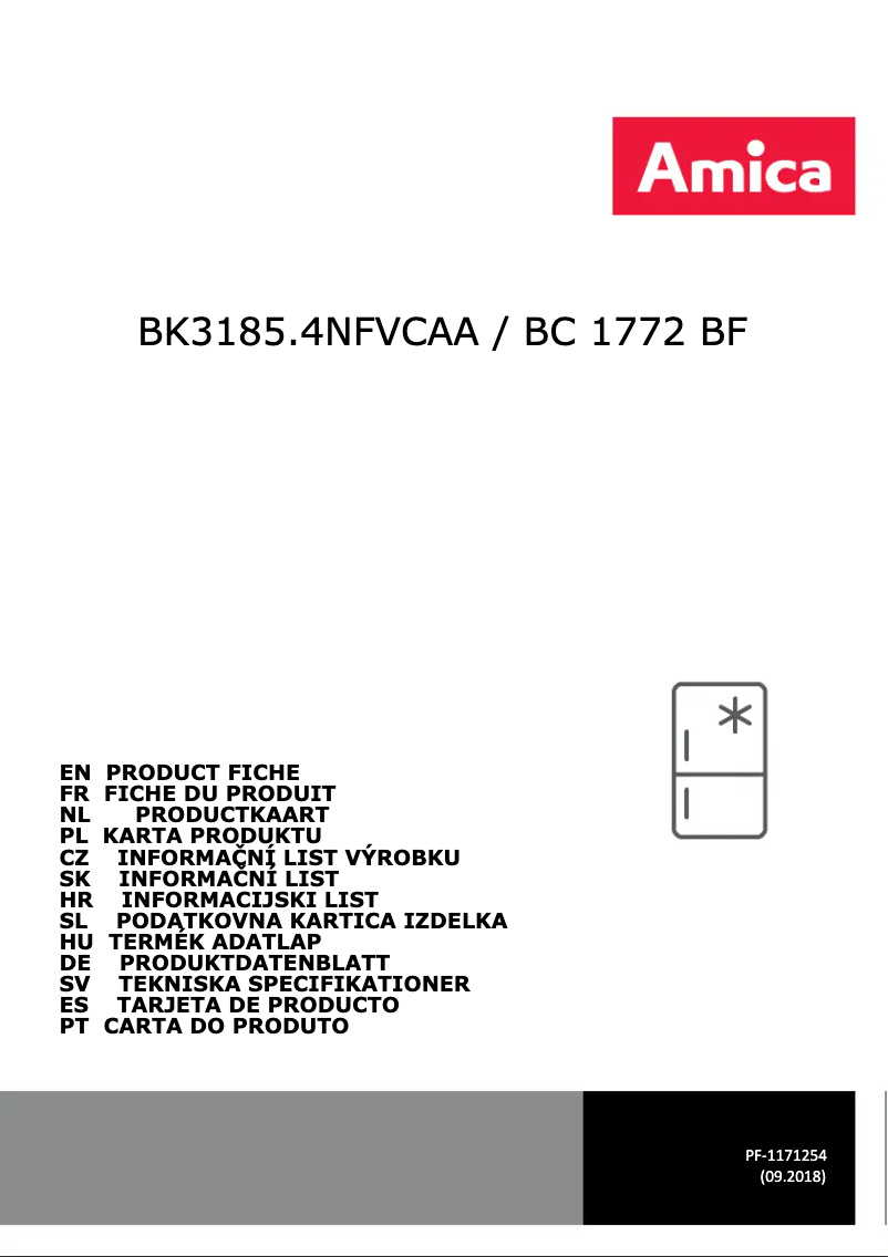 Image de la première page du manuel de l'appareil BK3185.4NFVCAA