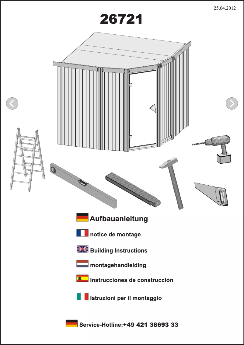 Image de la première page du manuel de l'appareil Simara 3