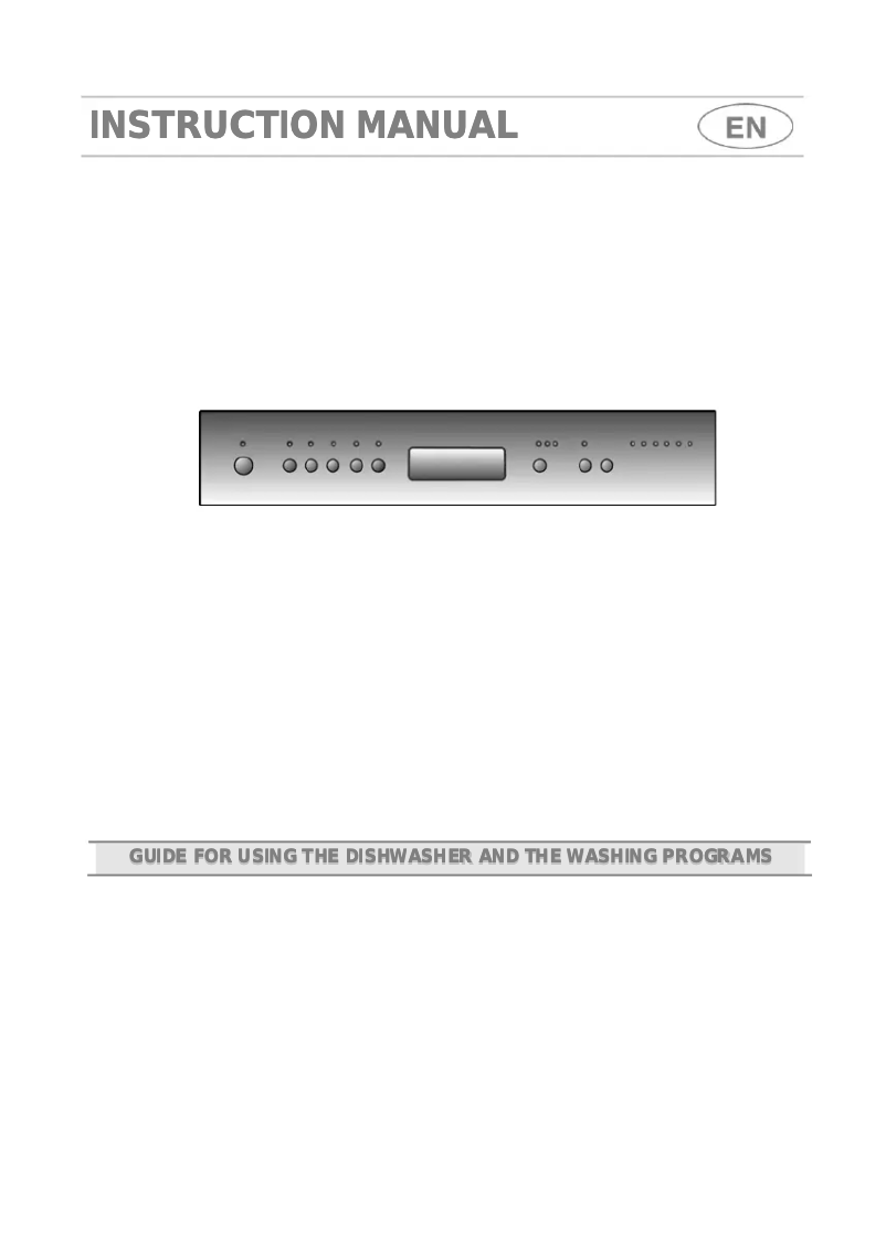 Image de la première page du manuel de l'appareil LSP1449X