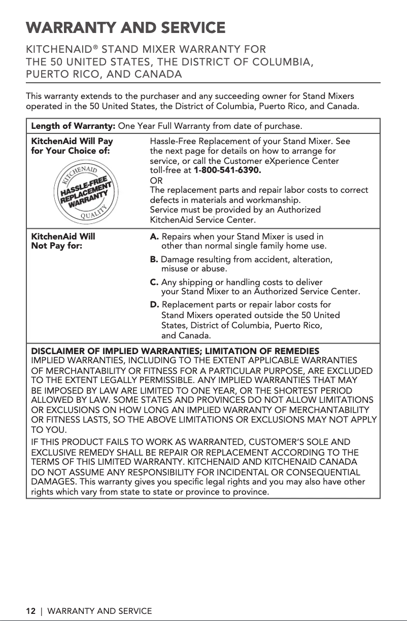 Image de la première page du manuel de l'appareil KF26M1QPB