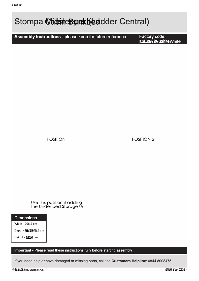 Page n°1 - Manuel utilisateur Stompa UNO