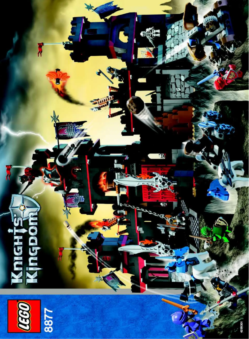 Image de la première page du manuel de l'appareil Vladek's Dark Fortress