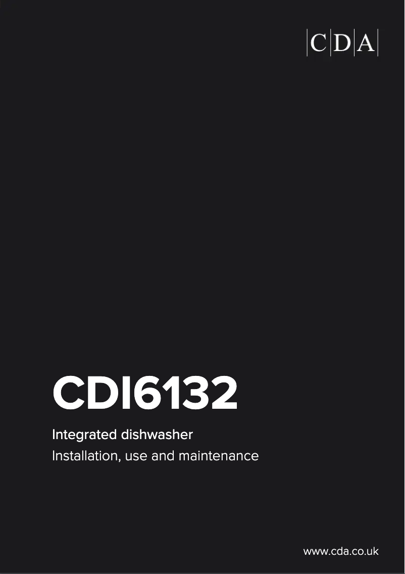 Page 1 de la notice Manuel utilisateur CDA CDI6132