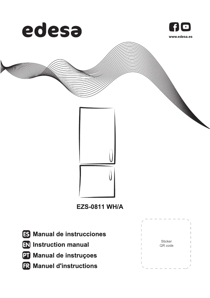 Image de la première page du manuel de l'appareil EZS-0811 WH