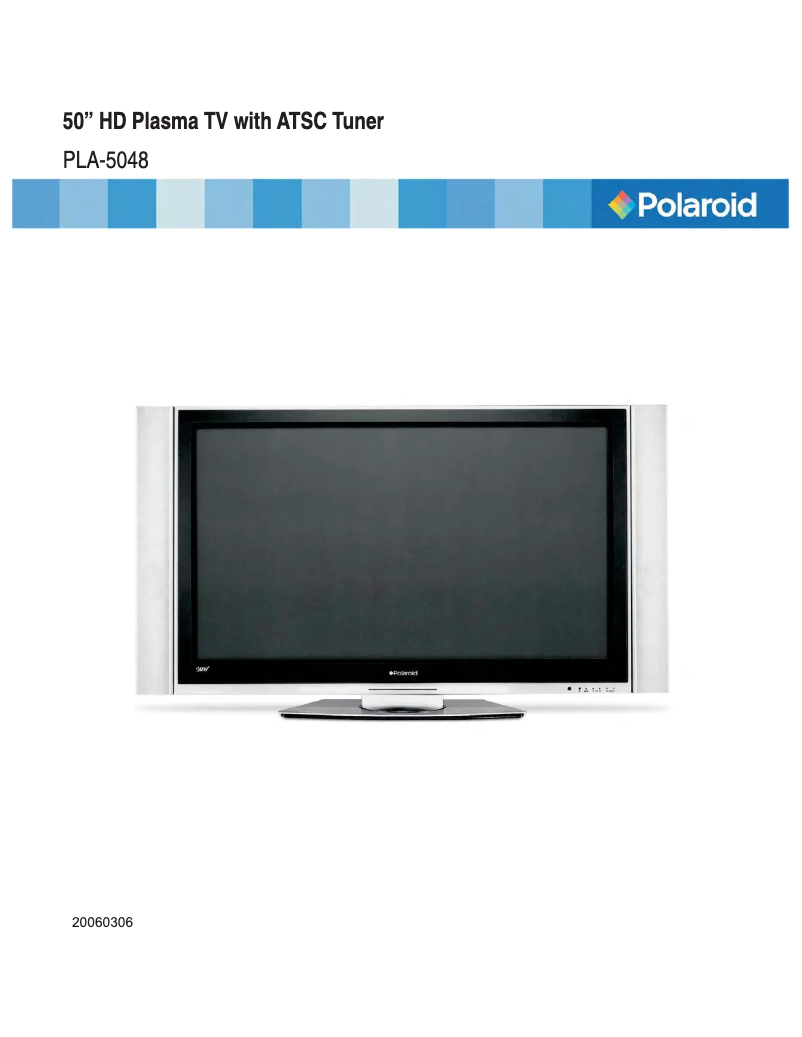 Página 1 del manual Manual de usuario Polaroid PLA-5048