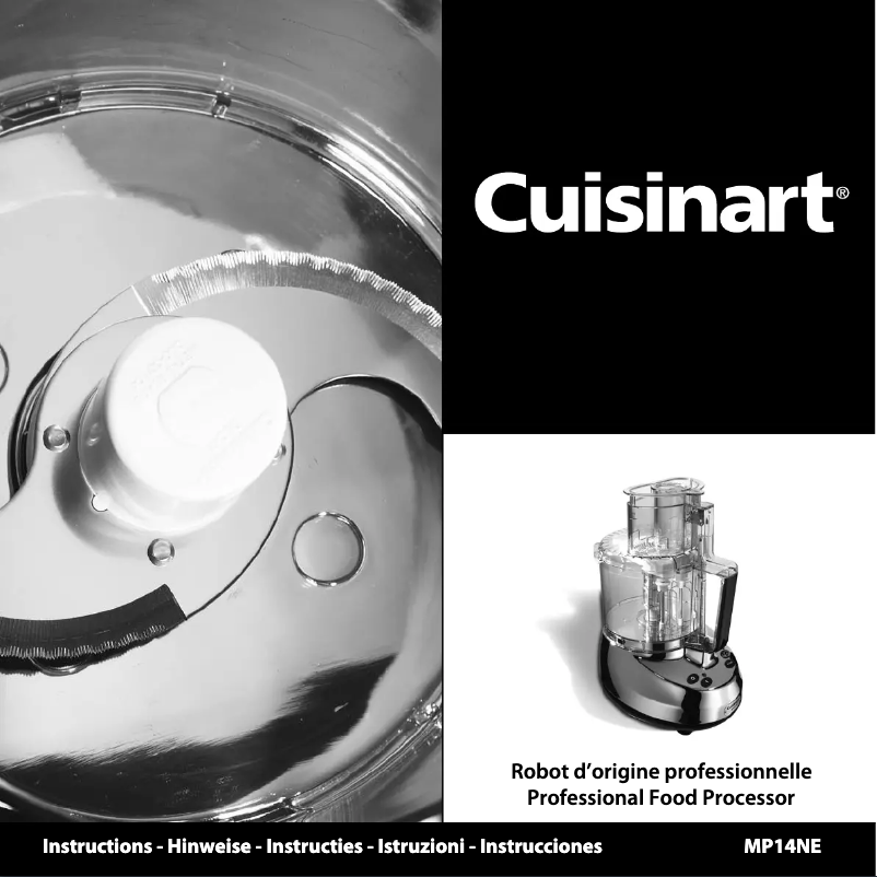 Image de la première page du manuel de l'appareil MP 14 NE