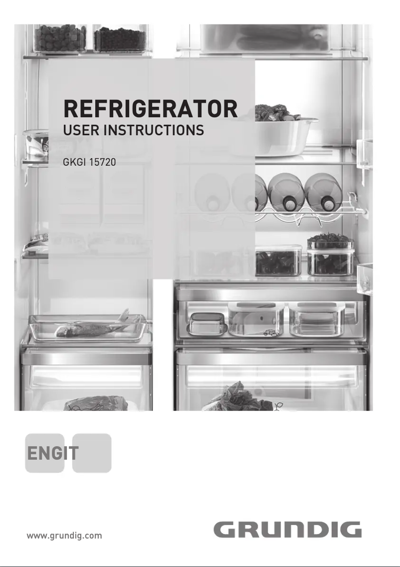 Image de la première page du manuel de l'appareil GKGI 15720