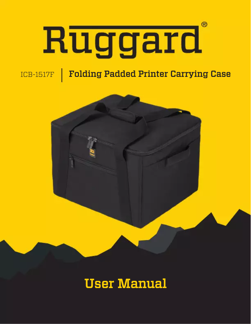 Page 1 de la notice Manuel utilisateur Ruggard ICB-1517F