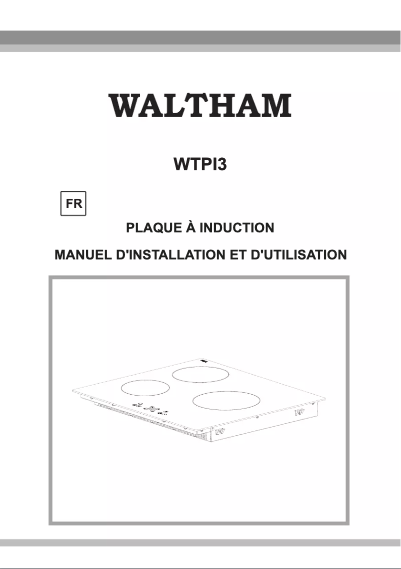 Page n°1 - Manuel utilisateur Waltham WTPI3