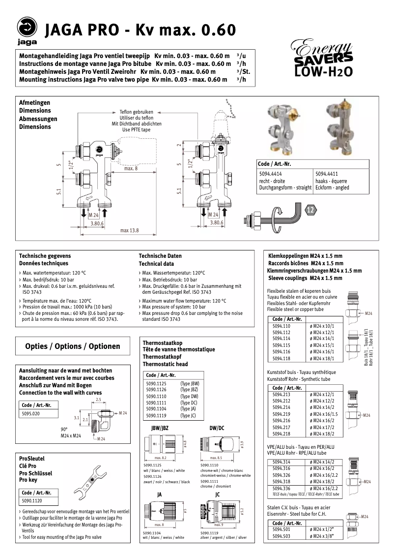 Página 1 del manual Manual de usuario Jaga Pro