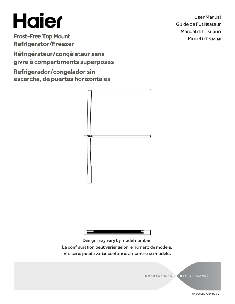 Image de la première page du manuel de l'appareil HT18TS32SW