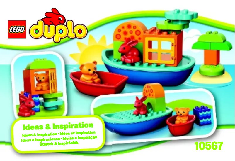 Page n°1 - Manuel utilisateur Lego Duplo 10567