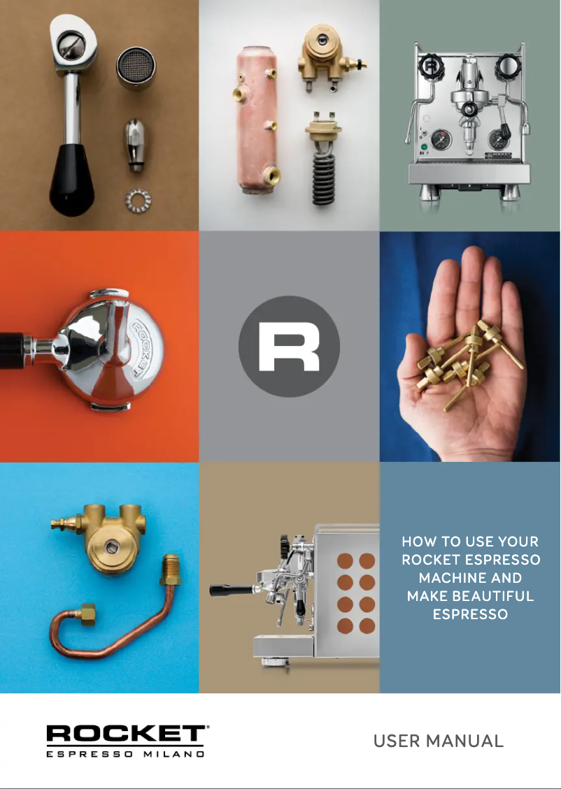 Page 1 de la notice Manuel utilisateur Rocket Espresso R Cinquantotto