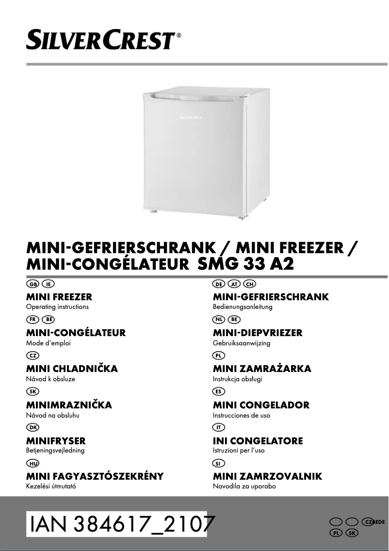 Page 1 de la notice Manuel utilisateur SilverCrest SMK 46 A1