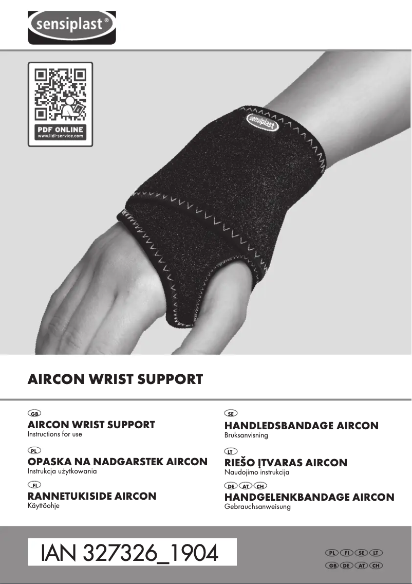 Image de la première page du manuel de l'appareil IAN 327326