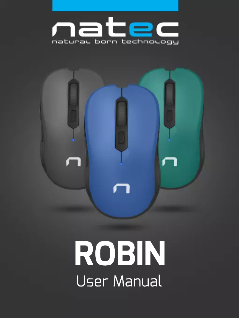 Image de la première page du manuel de l'appareil ROBIN