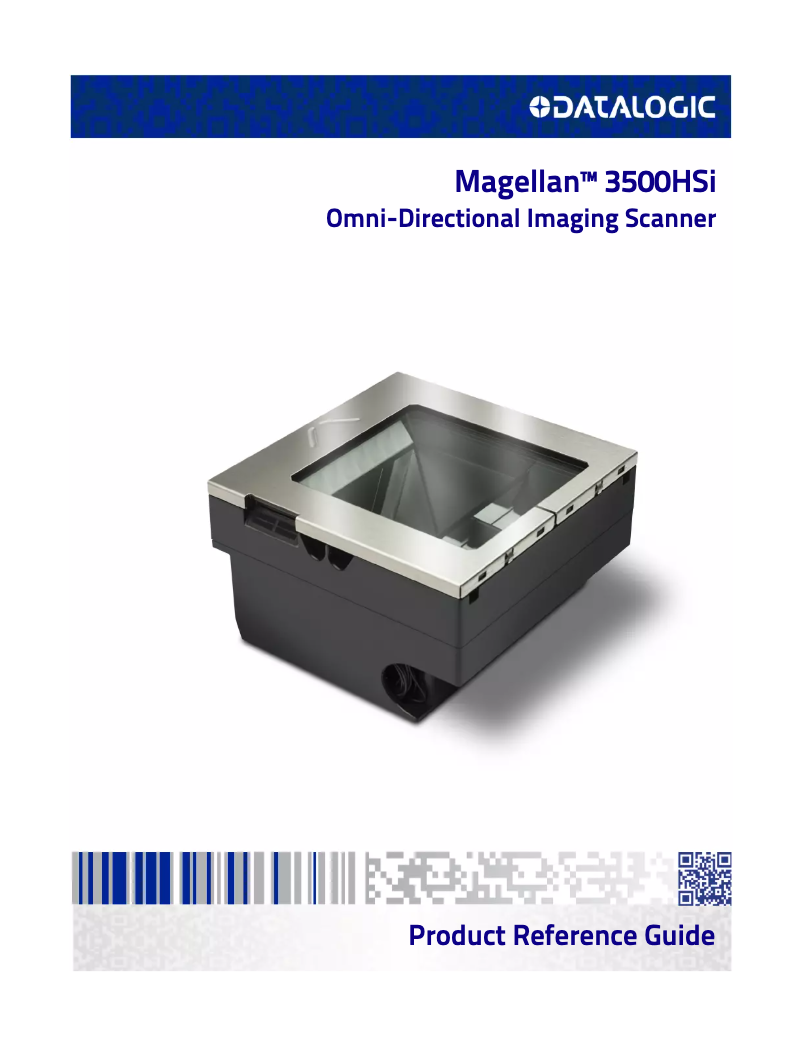 Page 1 de la notice Manuel utilisateur Datalogic Magellan 3550HSi
