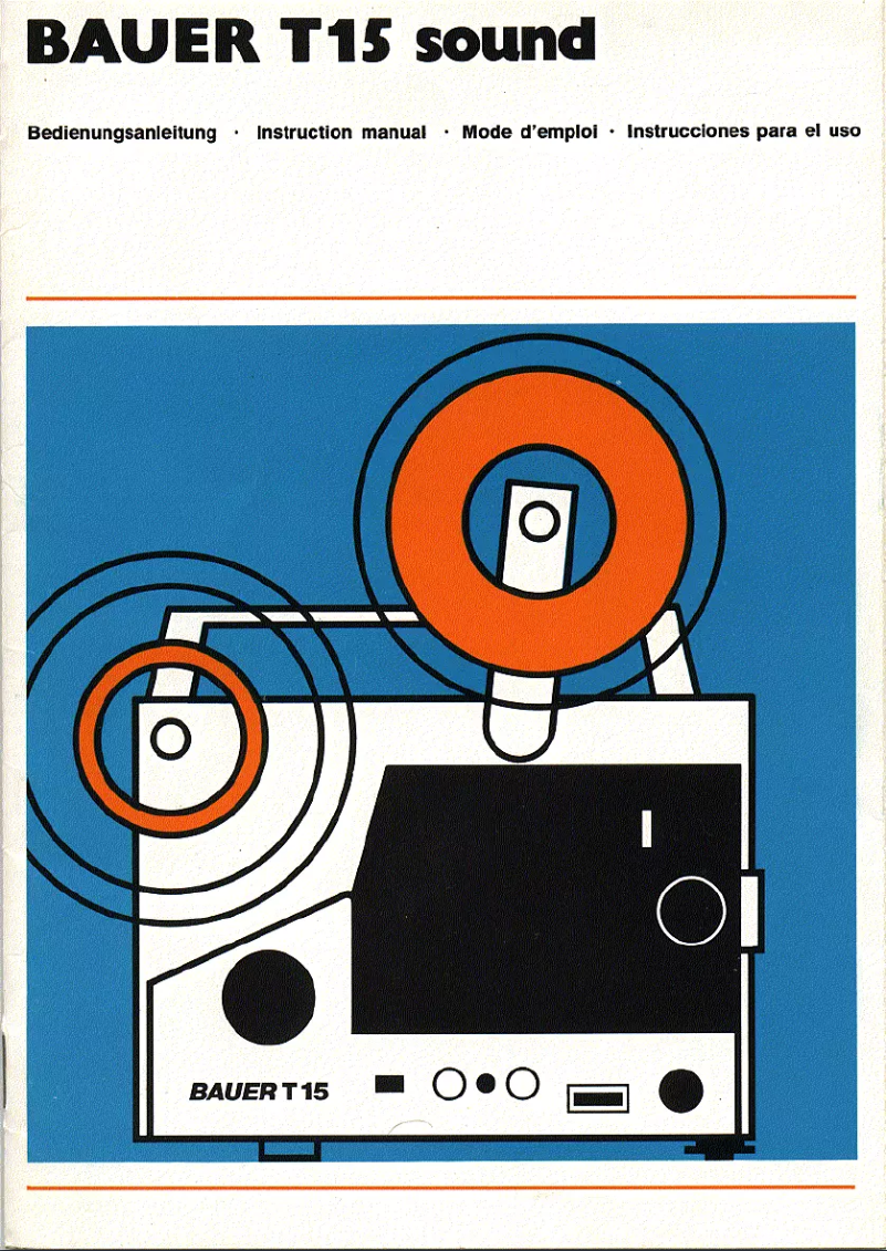 Page 1 de la notice Manuel utilisateur Bauer T15 Sound