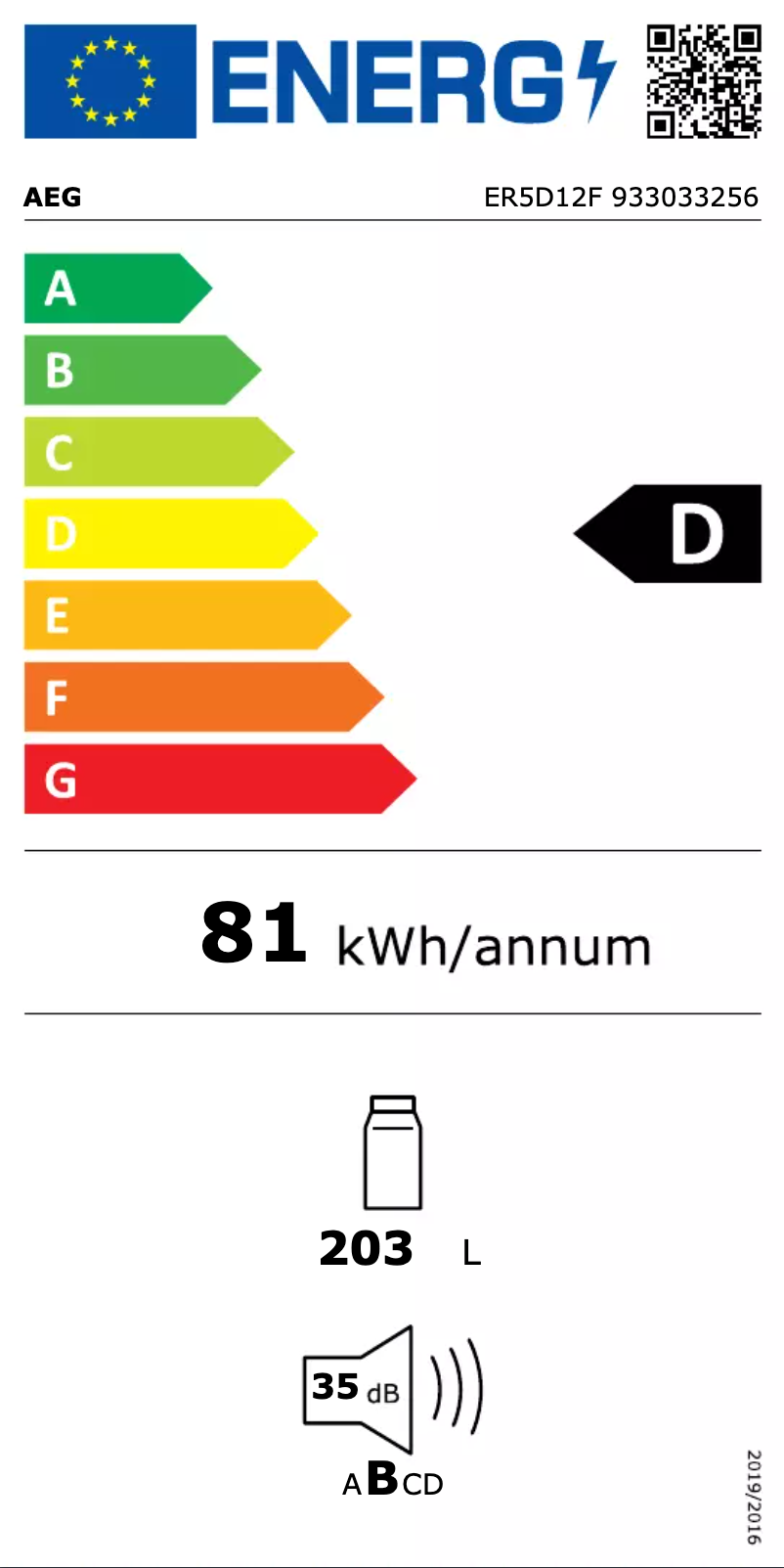Image de la première page du manuel de l'appareil ER5D12F
