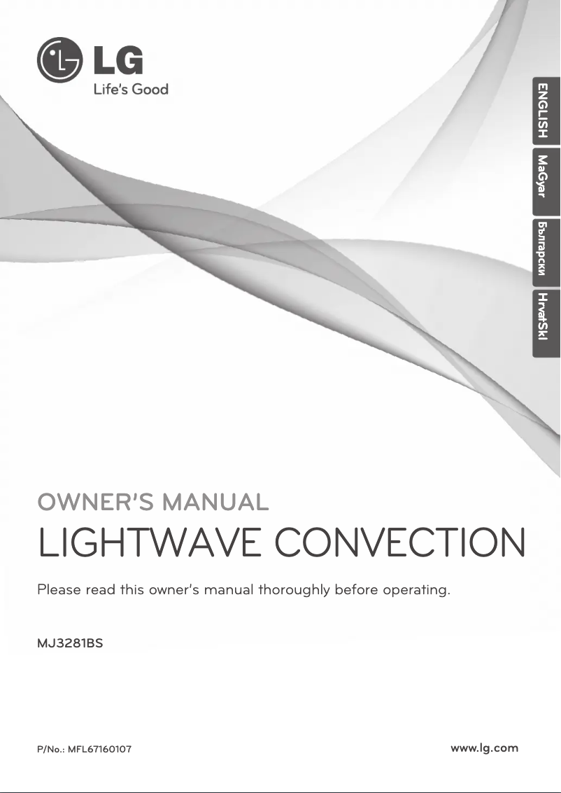Imagen de la primera página del manual del dispositivo MJ3281BS