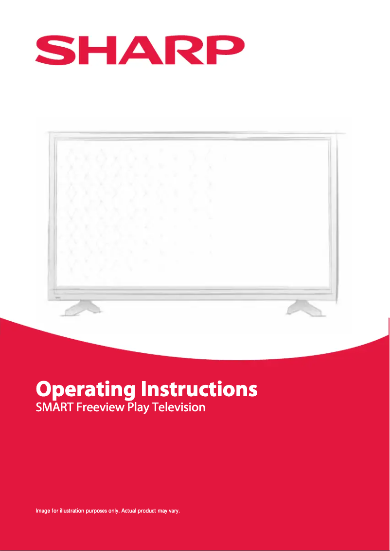 Page 1 de la notice Manuel utilisateur Sharp 32BC4K