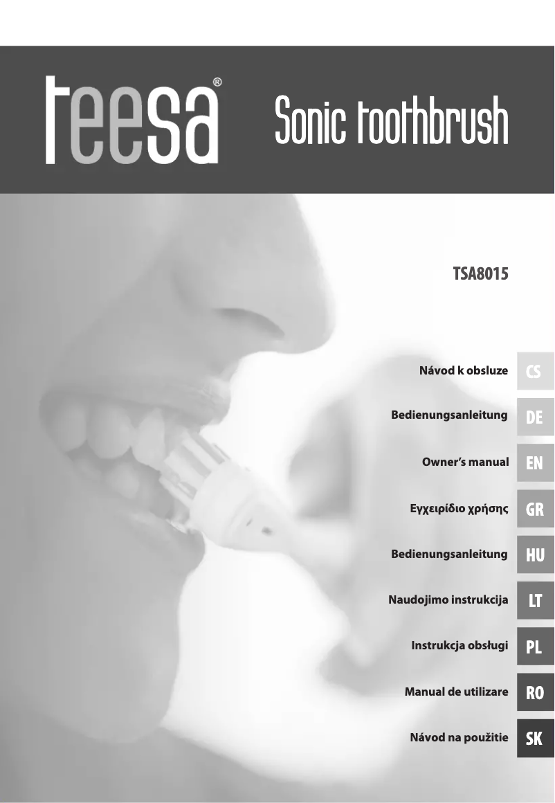 Page 1 of the manual User Manual Teesa TSA8015