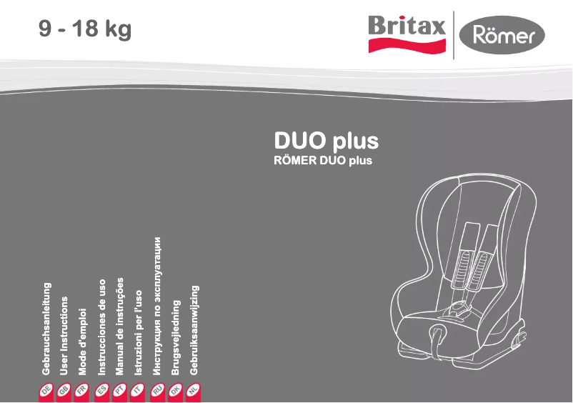 Page n°1 - Manuel utilisateur Römer Duo Plus