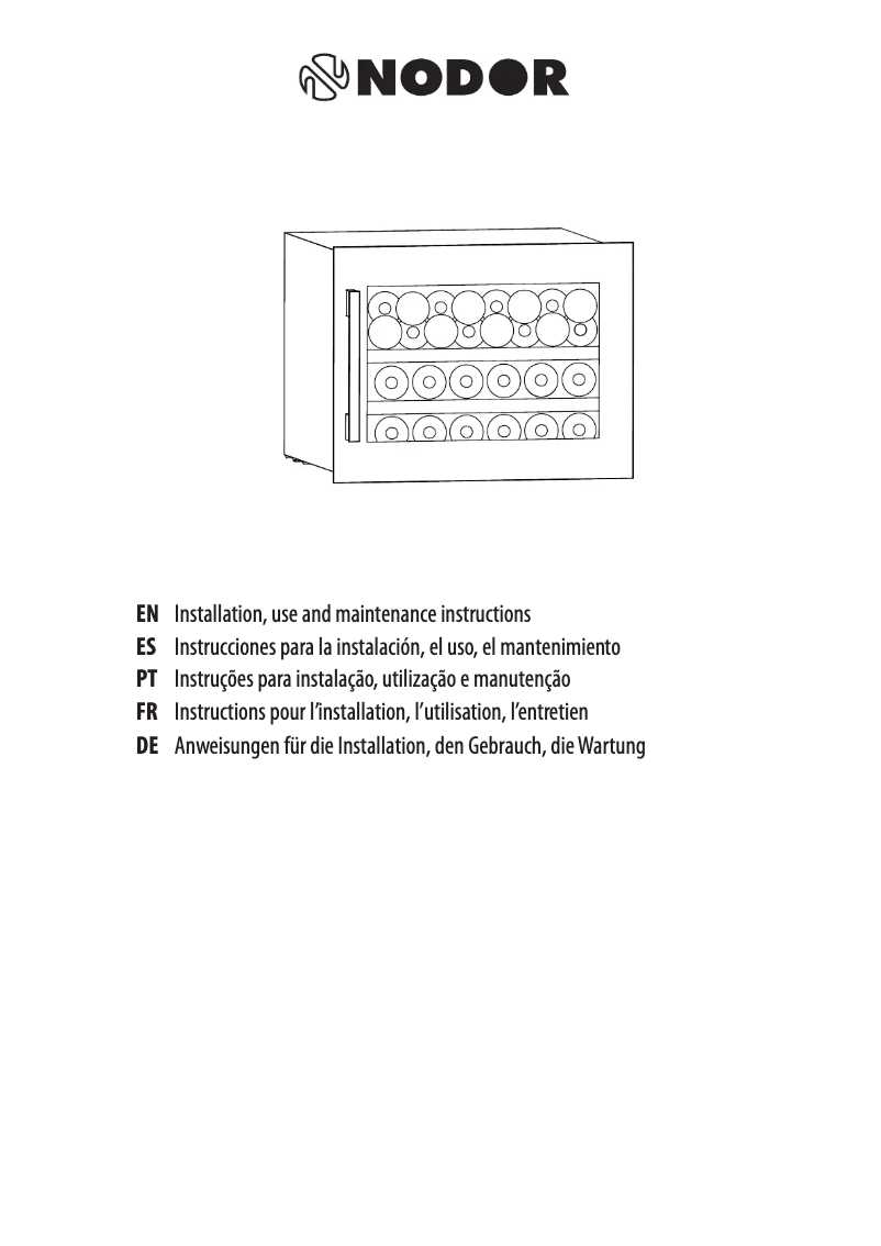 Page 1 de la notice Manuel utilisateur Nodor NorCare V28BK