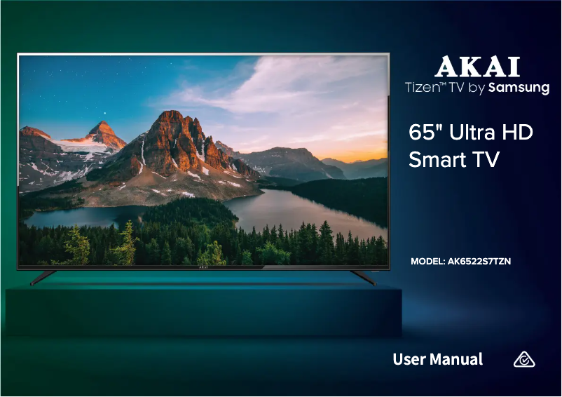 Page n°1 - Manuel utilisateur AKAI AK6522S7TZN