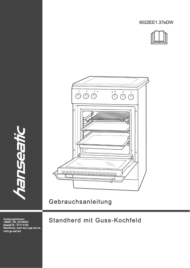 Página 1 del manual Manual de usuario Hanseatic 6022EE1.37eDW