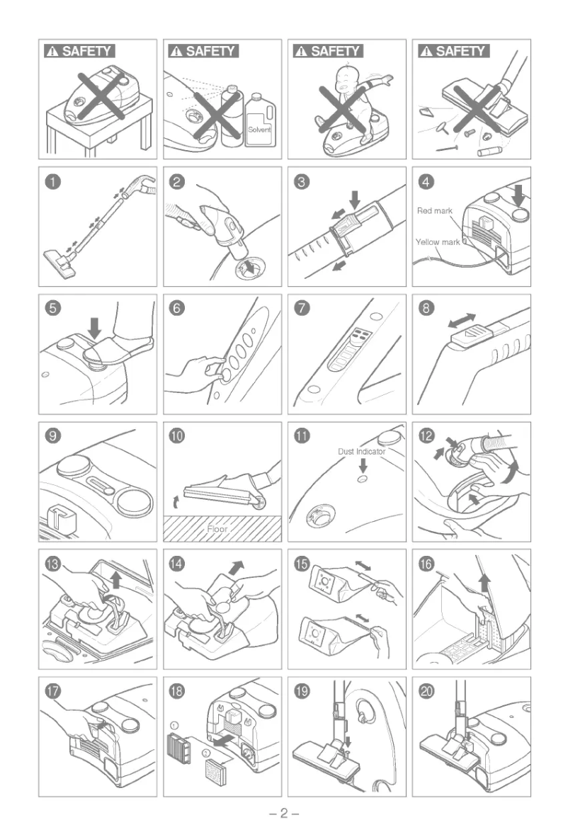 Page n°1 - Manuel utilisateur LG V-5143T