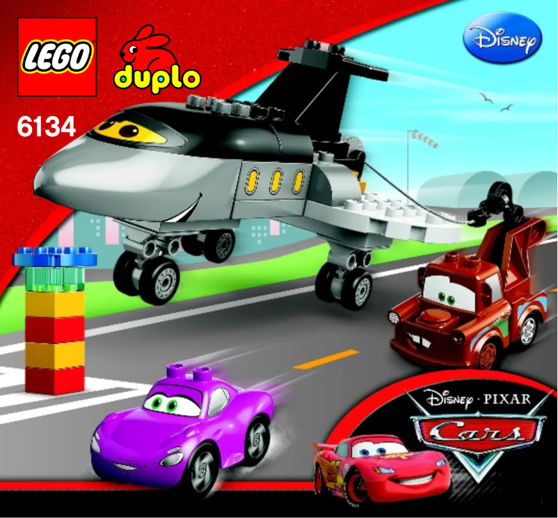 Page n°1 - Manuel utilisateur Lego Duplo 6134