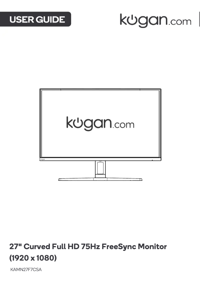 Image de la première page du manuel de l'appareil KAMN27F7CSA