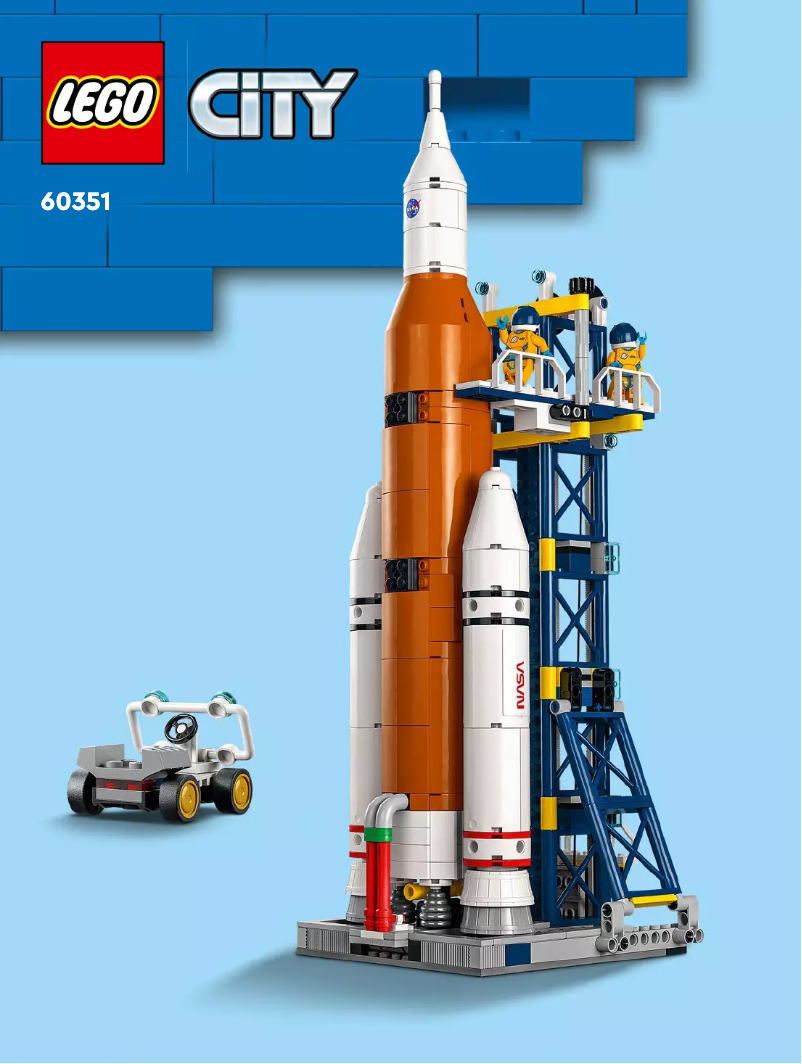 Page 1 de la notice Manuel utilisateur Lego City 60351