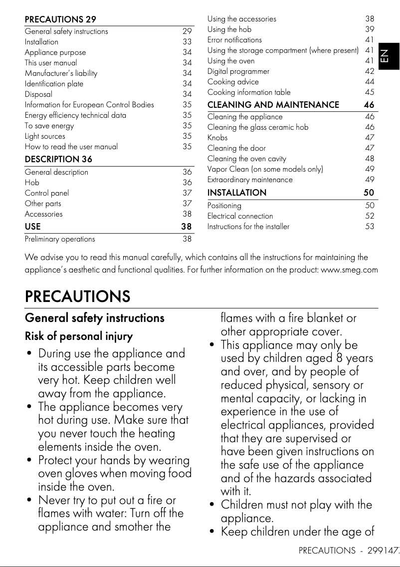 Image de la première page du manuel de l'appareil C6IMXM2