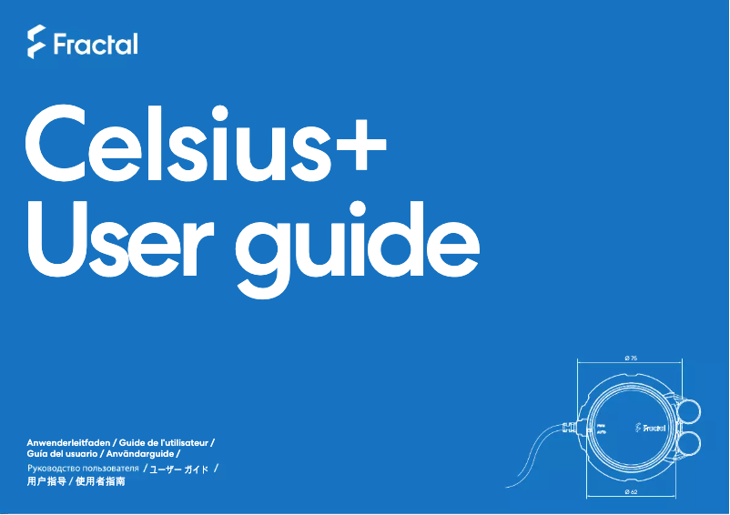 Page 1 de la notice Manuel utilisateur Fractal Design Celsius+
