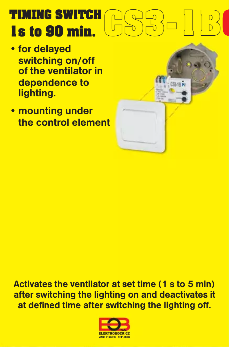 Image de la première page du manuel de l'appareil CS3-1B