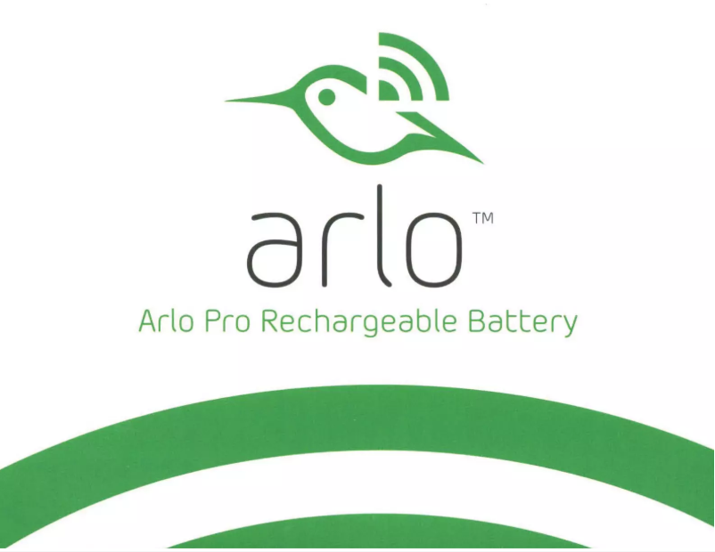 Page 1 de la notice Manuel utilisateur Netgear Arlo Pro Rechargeable Battery