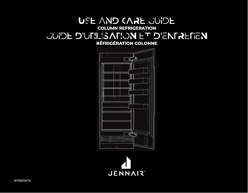 Image de la première page du manuel de l'appareil JBRFR24IGX